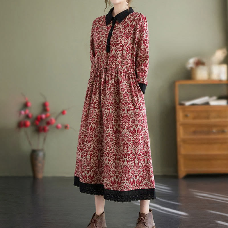 Breathable Cotton Minimalist Midi Dress for Daily Mindful Wear