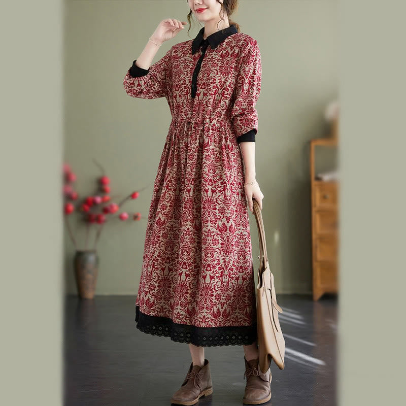 Breathable Cotton Minimalist Midi Dress for Daily Mindful Wear