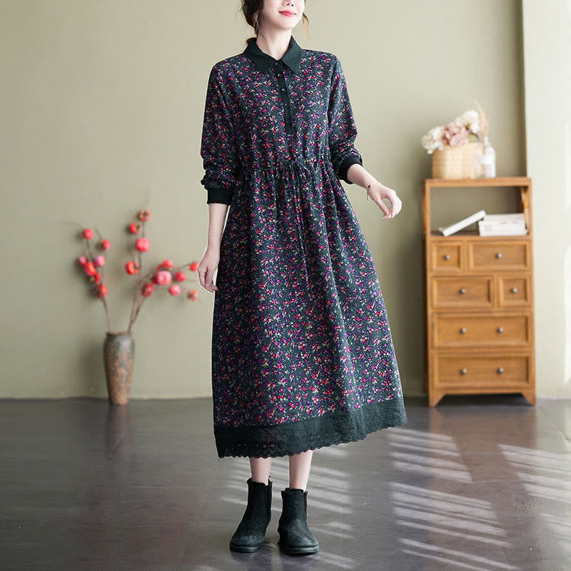 Breathable Cotton Minimalist Midi Dress for Daily Mindful Wear