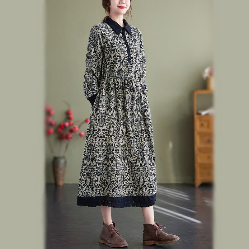 Breathable Cotton Minimalist Midi Dress for Daily Mindful Wear