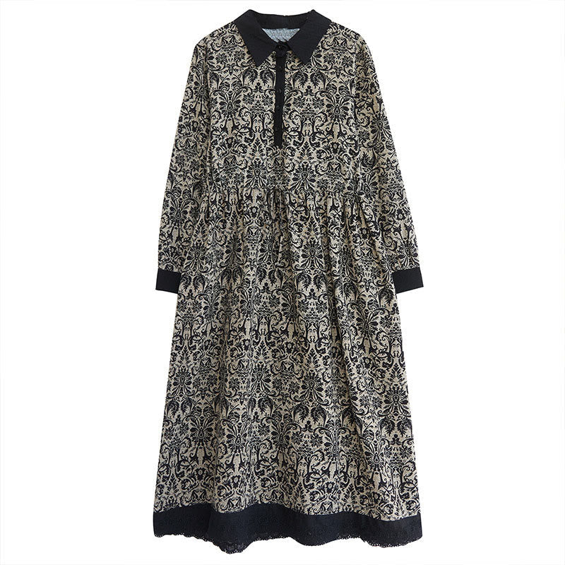 Breathable Cotton Minimalist Midi Dress for Daily Mindful Wear