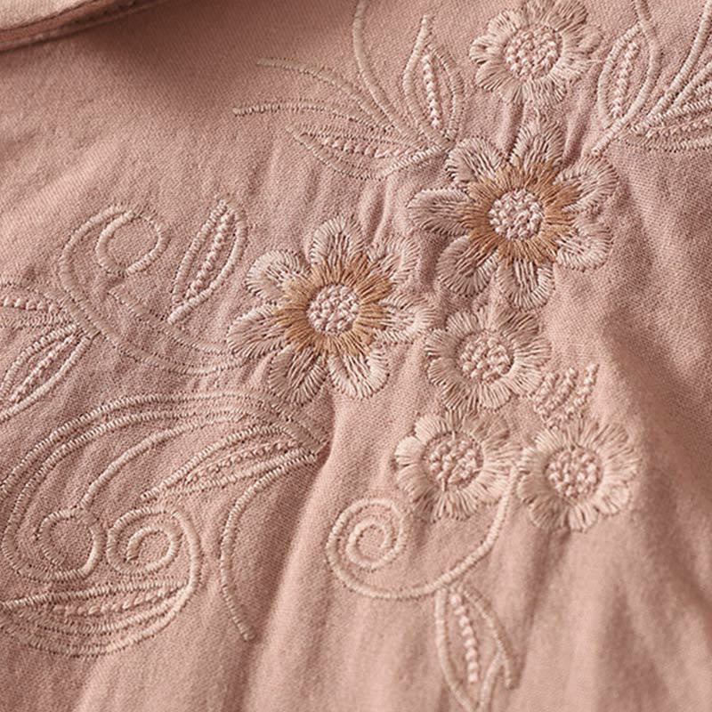 Breathable Long Sleeve Lapel Shirt for Mindful Daily Wear