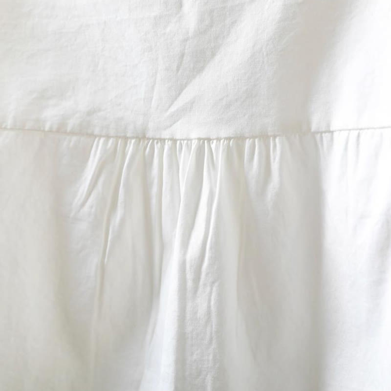Breathable Cotton Pleated Stand-Collar Mindful Shirt