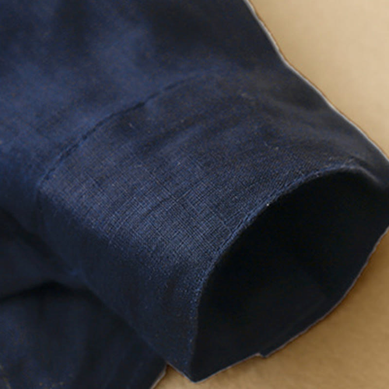 Breathable Cotton Long-Sleeve Mindful Meditation Shirt