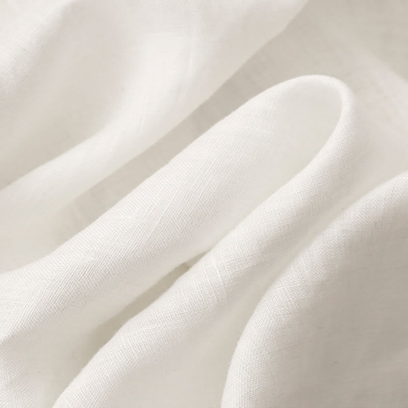 Breathable Cotton Long-Sleeve Mindful Meditation Shirt
