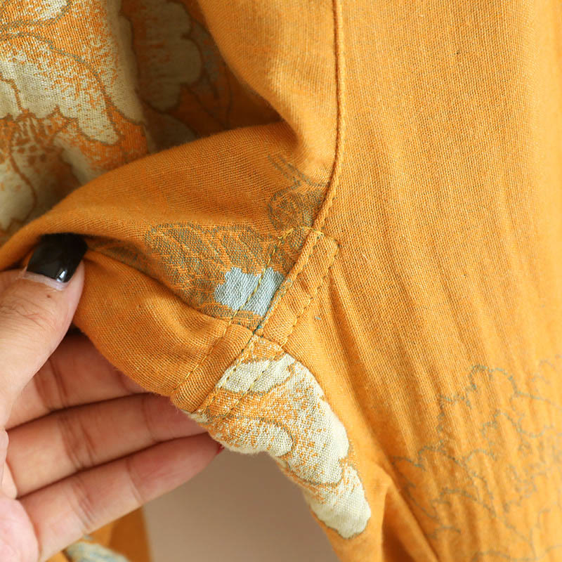 Tactile Cotton-Blend Frog-Button Cardigan and Pants Mindful Set