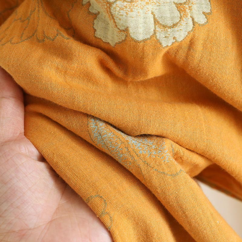 Tactile Cotton-Blend Frog-Button Cardigan and Pants Mindful Set