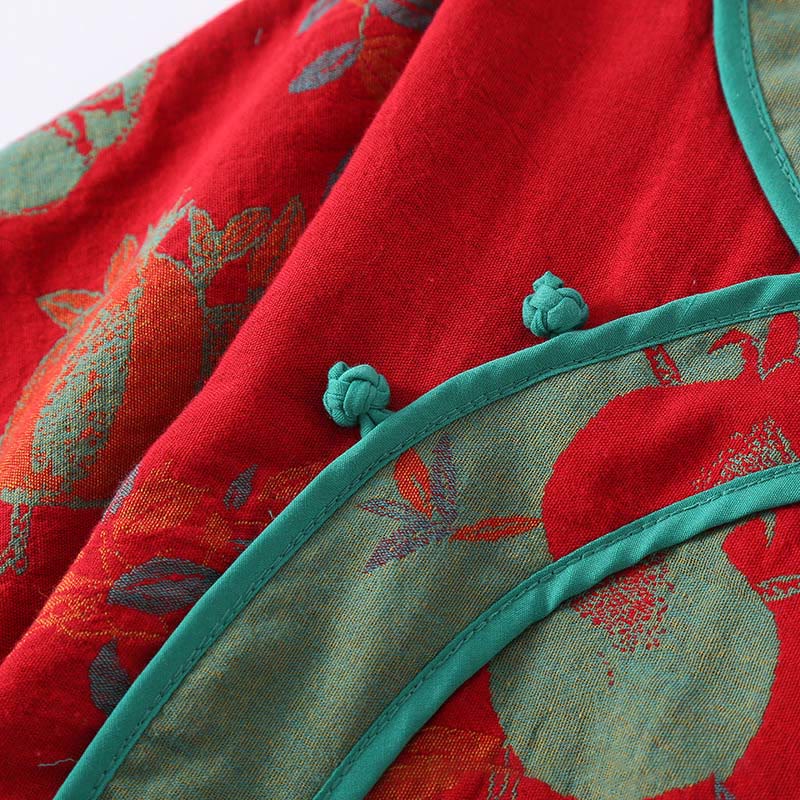 Cotton-Blend Patchwork Relaxed Meditation Two-Piece Set
