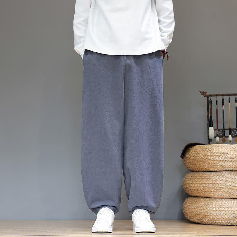 Structured Cotton Tapered Mindful Movement Pants