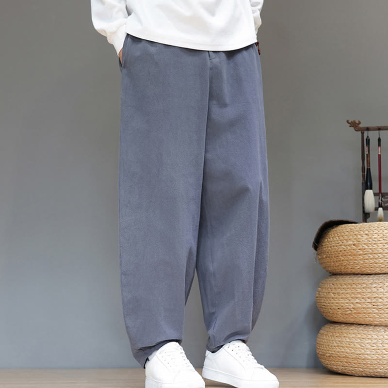 Structured Cotton Tapered Mindful Movement Pants