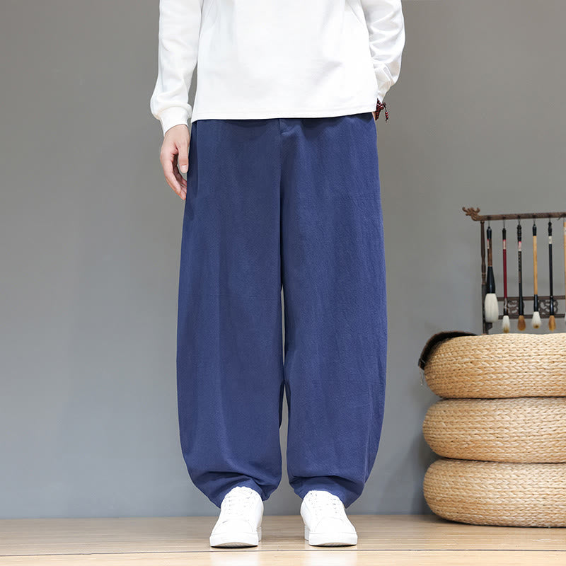 Structured Cotton Tapered Mindful Movement Pants