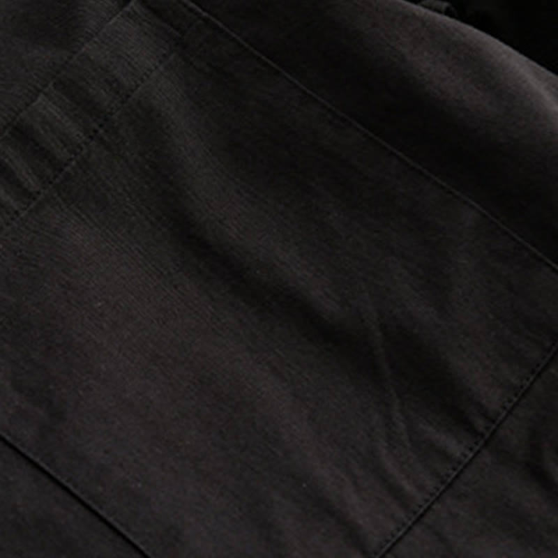 Tactile Cotton Layered Plaid Mindful Men's Jacket