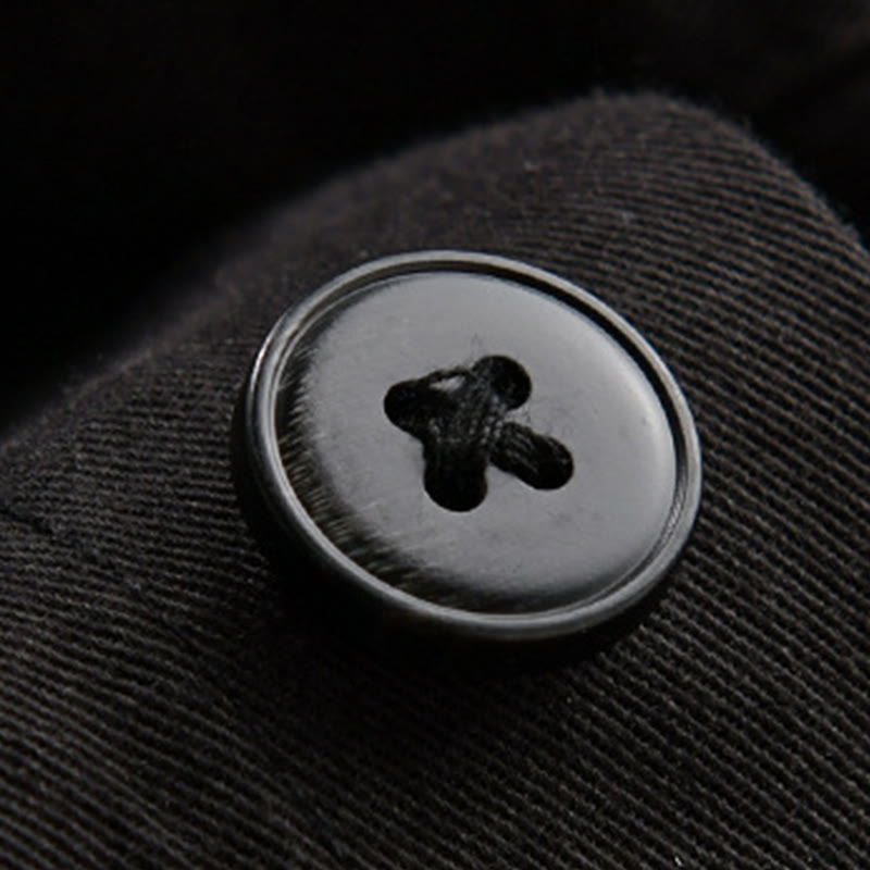 Tactile Cotton Layered Plaid Mindful Men's Jacket