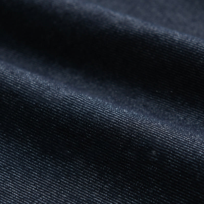 Minimalist Cotton Slim-Fit Lapel Jacket for Daily Mindful Wear