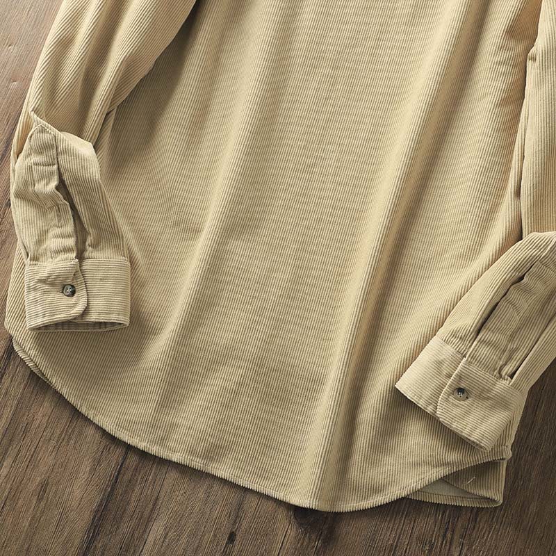 Tactile Corduroy Structured Mindful Outerwear Jacket
