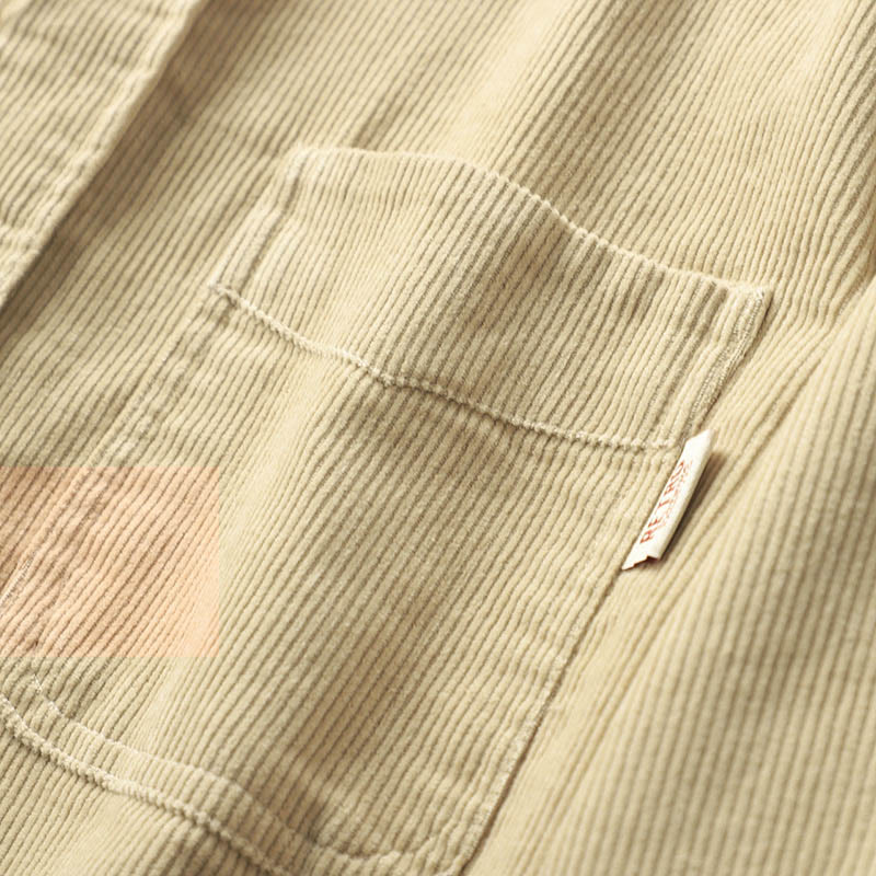 Tactile Corduroy Structured Mindful Outerwear Jacket