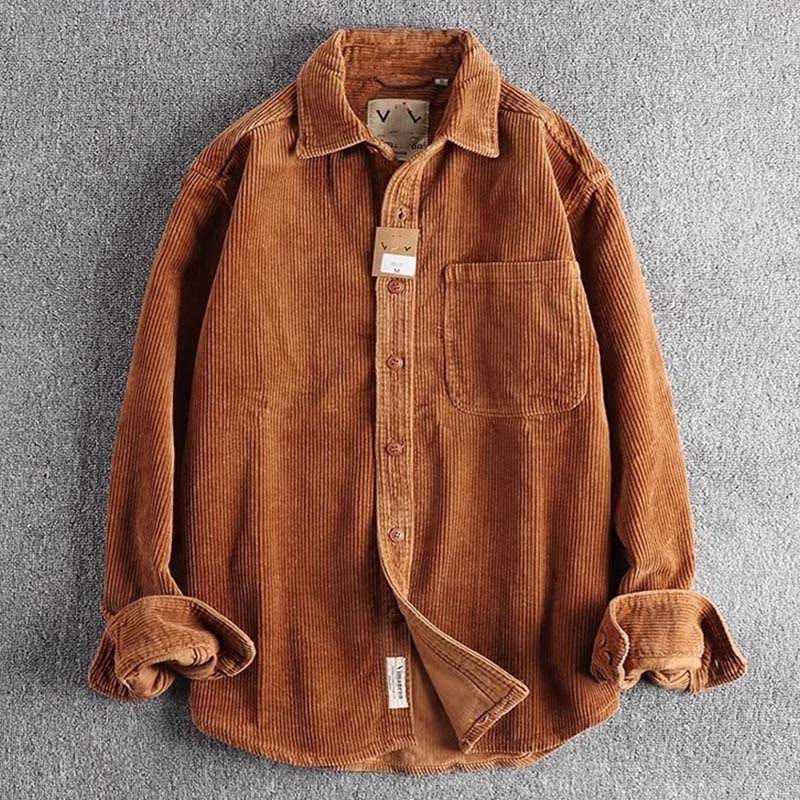 Structured Thickened Single-Breasted Mens Grounding Jacket