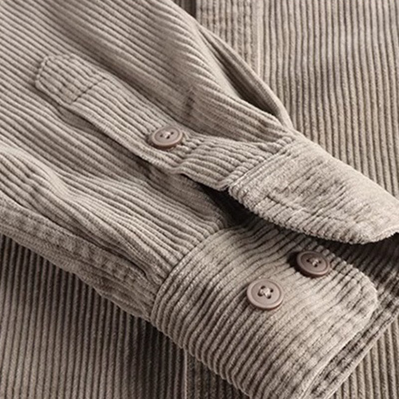 Structured Thickened Single-Breasted Mens Grounding Jacket