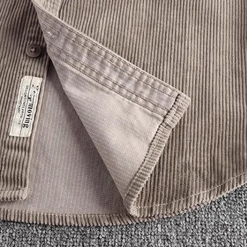 Structured Thickened Single-Breasted Mens Grounding Jacket