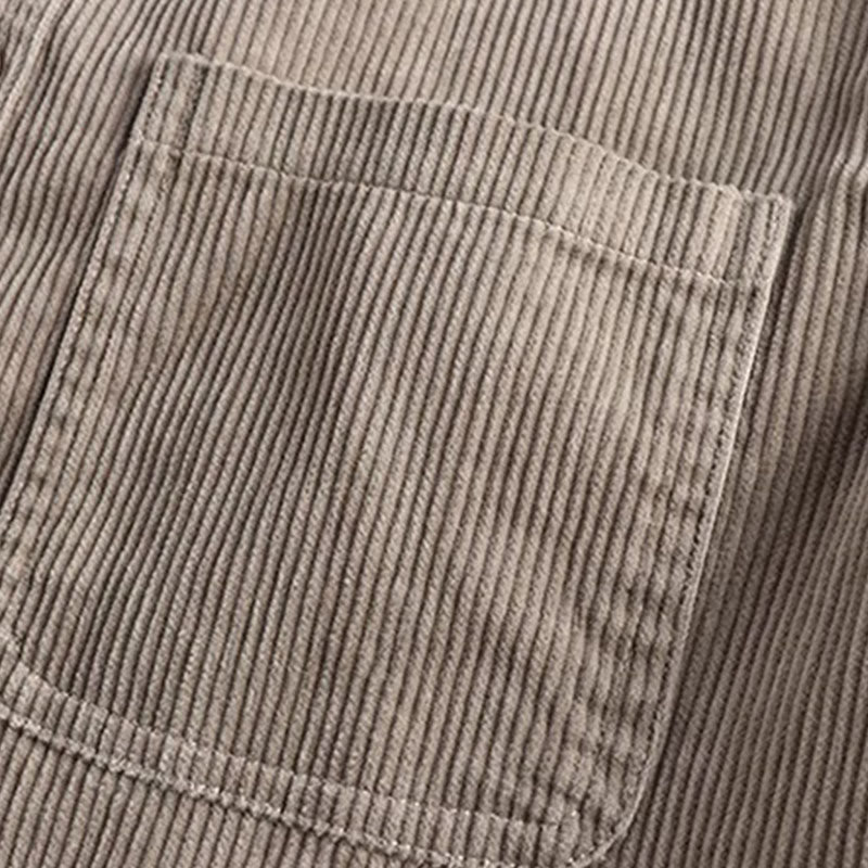 Structured Thickened Single-Breasted Mens Grounding Jacket