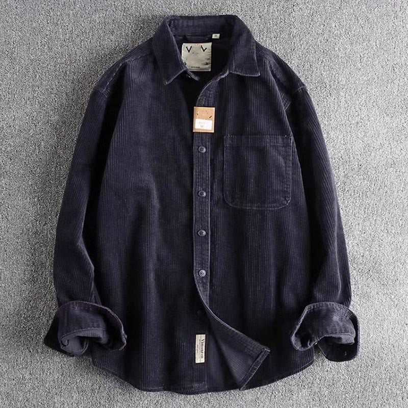 Structured Thickened Single-Breasted Mens Grounding Jacket