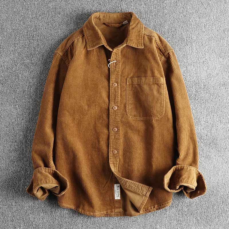 Structured Thickened Single-Breasted Mens Grounding Jacket
