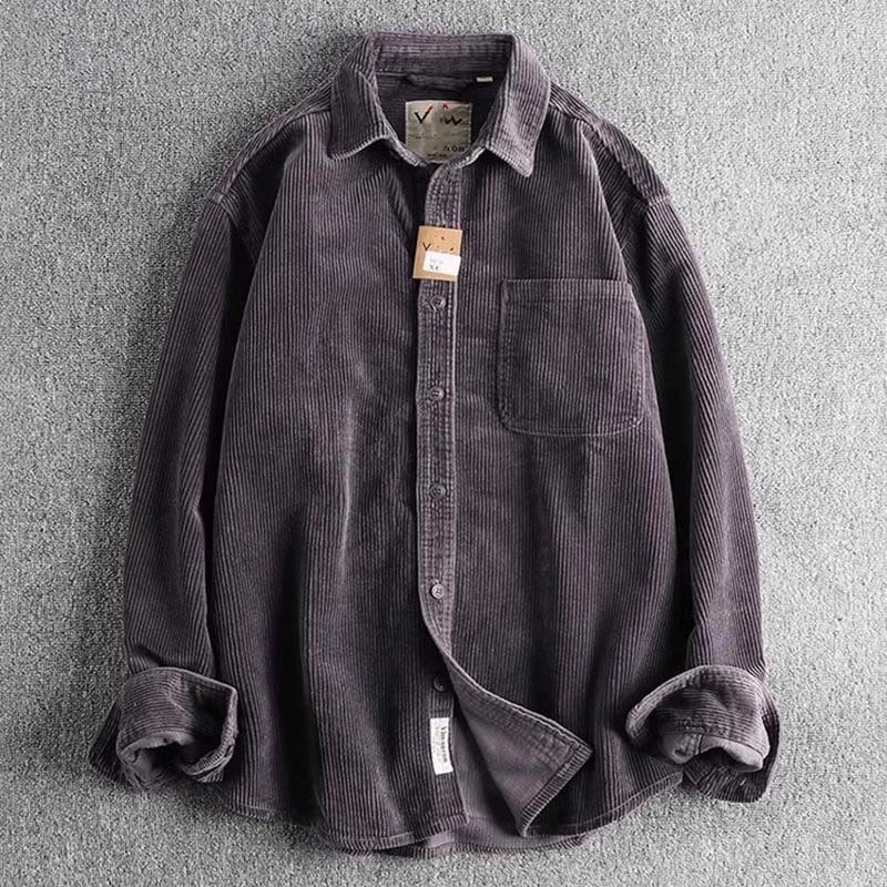 Structured Thickened Single-Breasted Mens Grounding Jacket