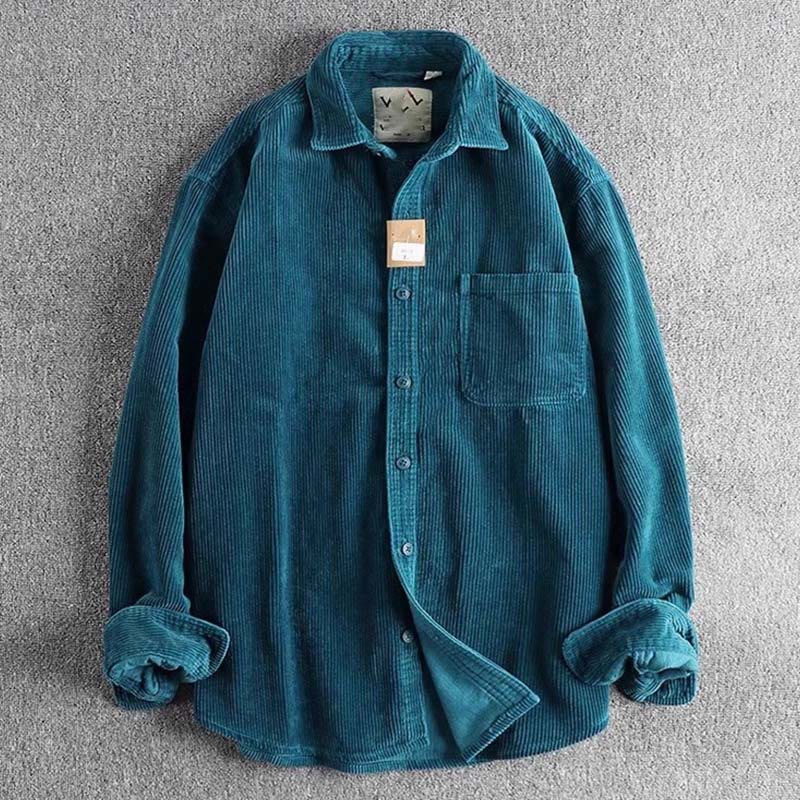 Structured Thickened Single-Breasted Mens Grounding Jacket