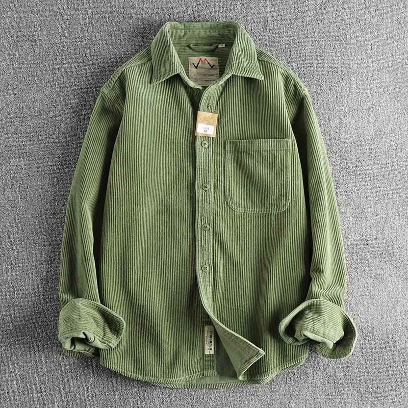 Structured Thickened Single-Breasted Mens Grounding Jacket