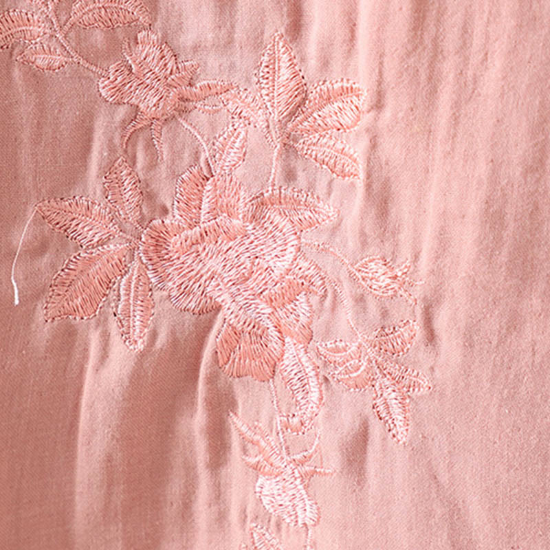 Winter Solid Flower Long Sleeve Cotton Women's Thermal Jacket