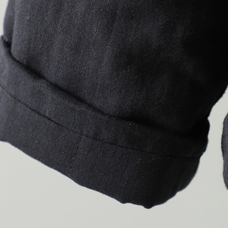 Winter Solid Flower Long Sleeve Cotton Women's Thermal Jacket