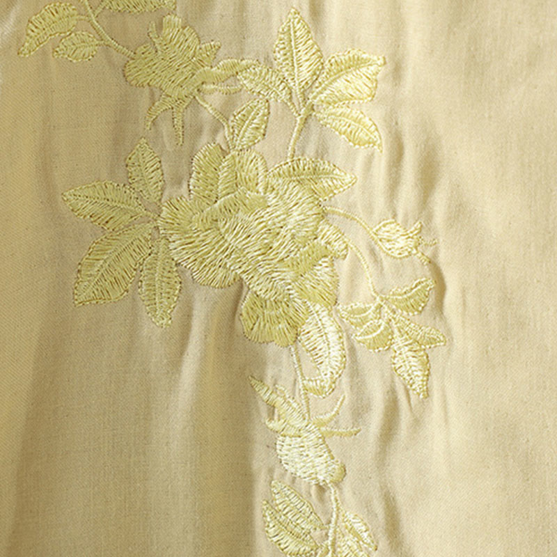 Winter Solid Flower Long Sleeve Cotton Women's Thermal Jacket