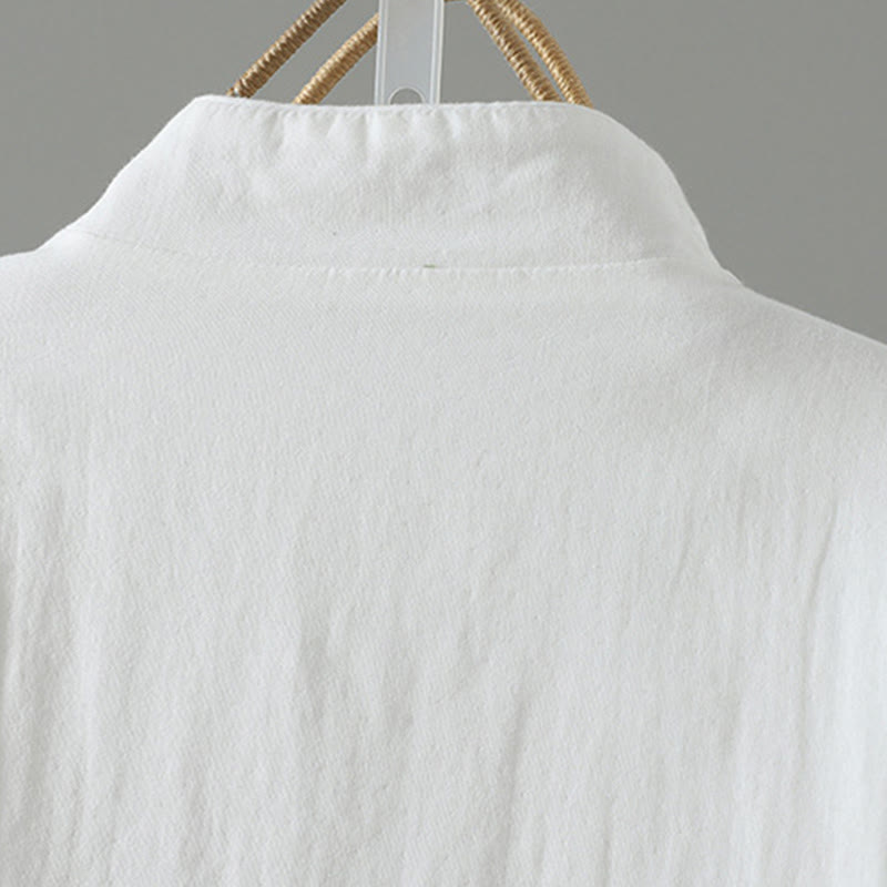 Winter Solid Flower Long Sleeve Cotton Women's Thermal Jacket