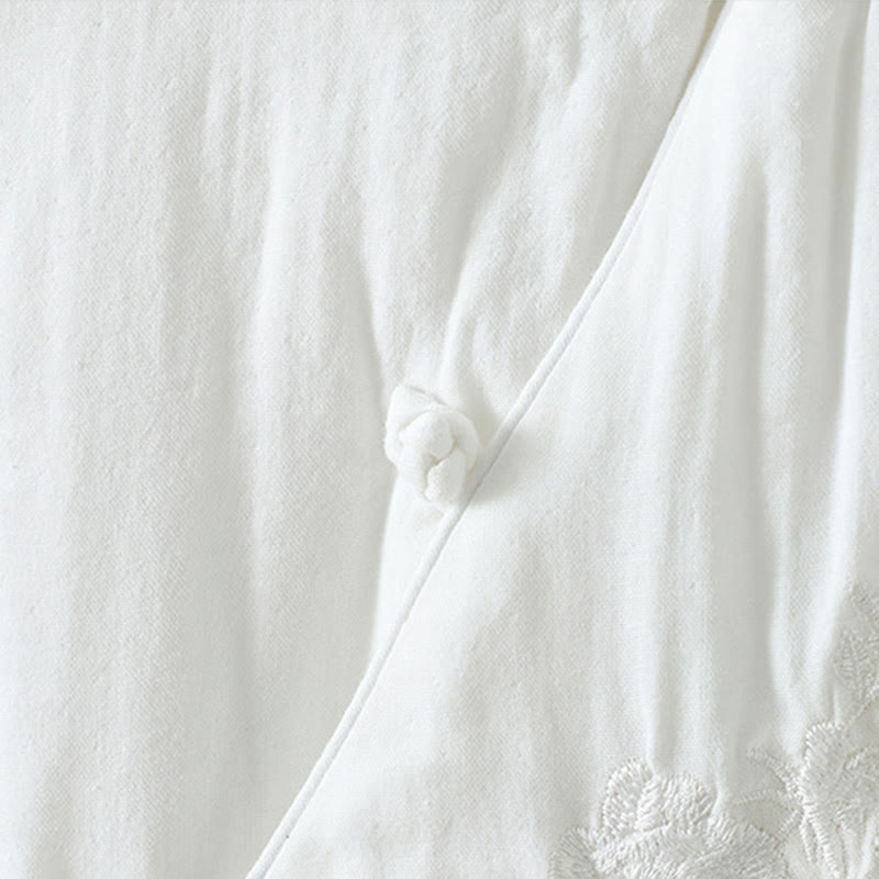 Winter Solid Flower Long Sleeve Cotton Women's Thermal Jacket