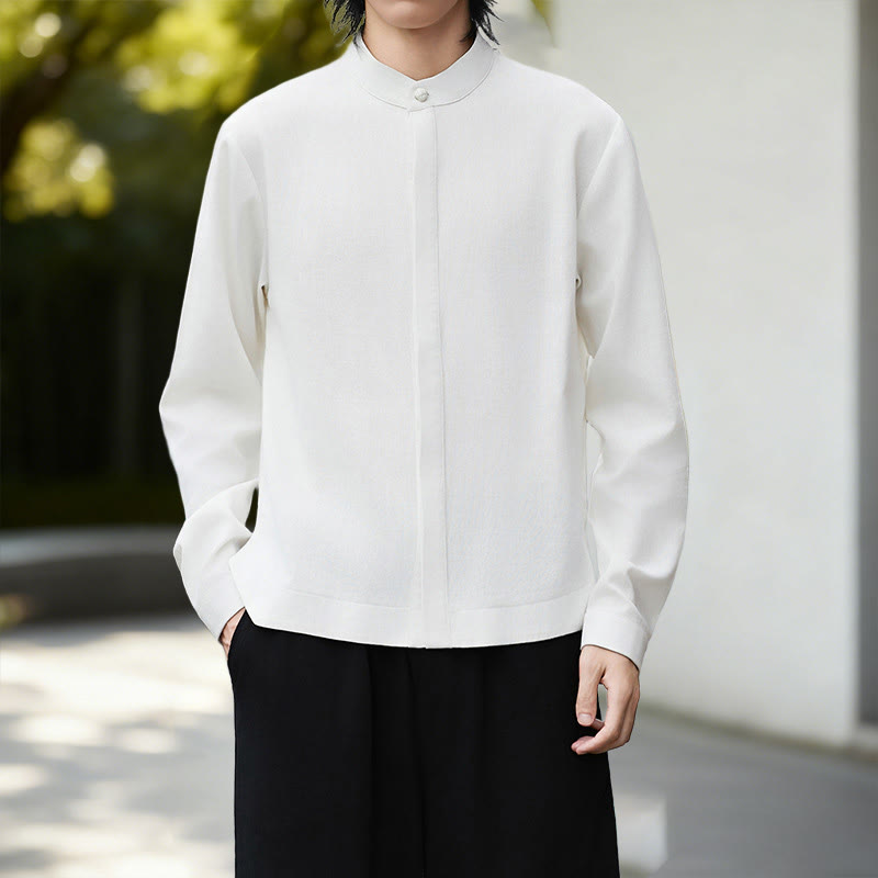 Tactile Cotton Linen Open Front Mindful Kimono Jacket