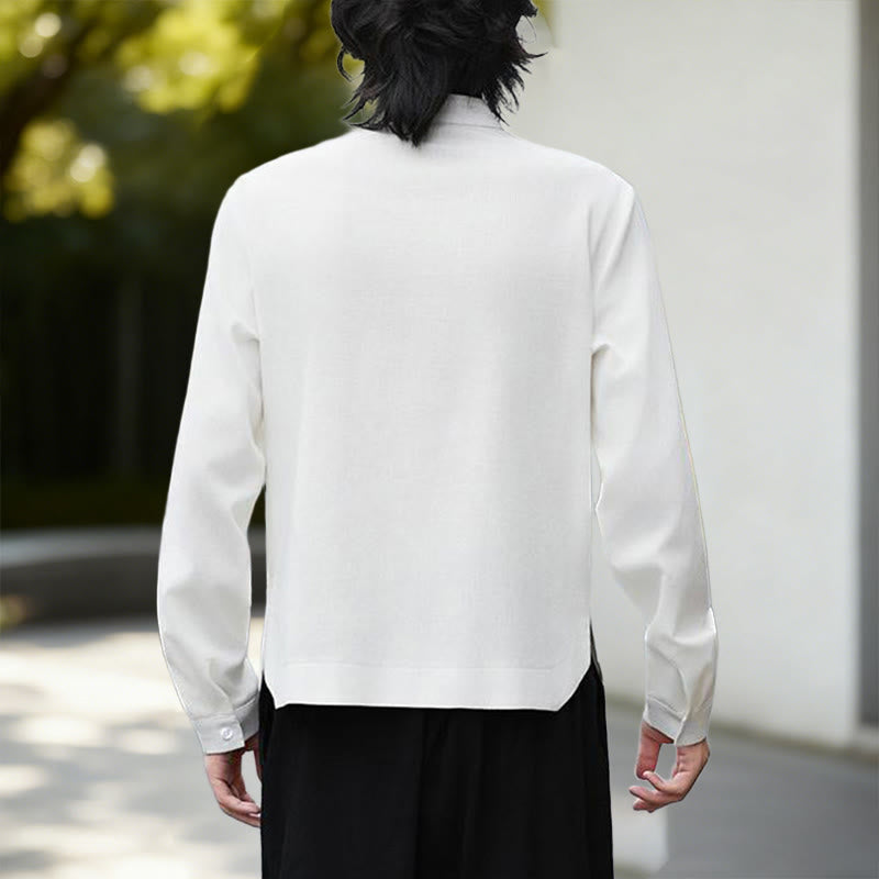 Tactile Cotton Linen Open Front Mindful Kimono Jacket