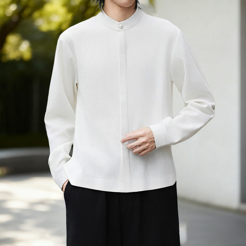 Tactile Cotton Linen Open Front Mindful Kimono Jacket