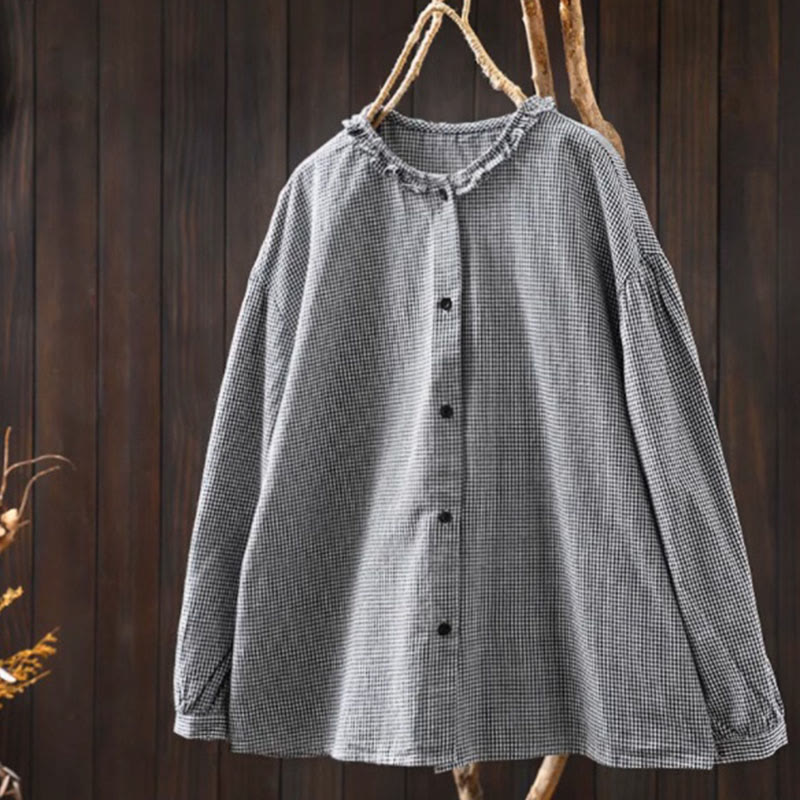 Lightweight Cotton Minimalist Grounding Women's Shirt