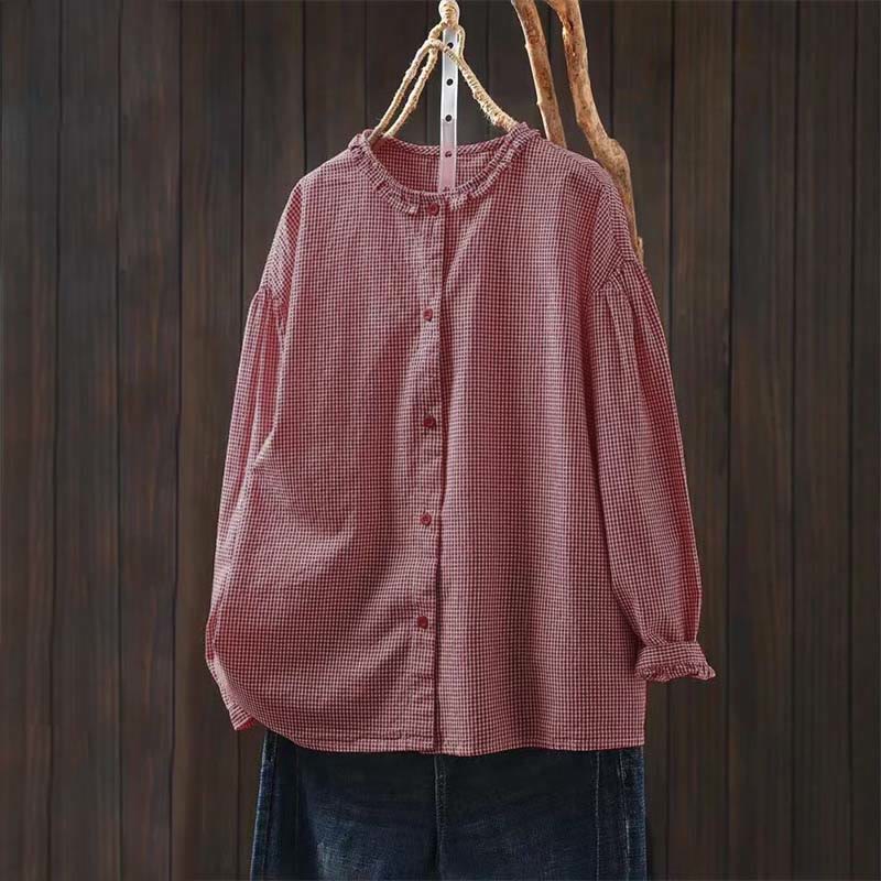 Lightweight Cotton Minimalist Grounding Women's Shirt