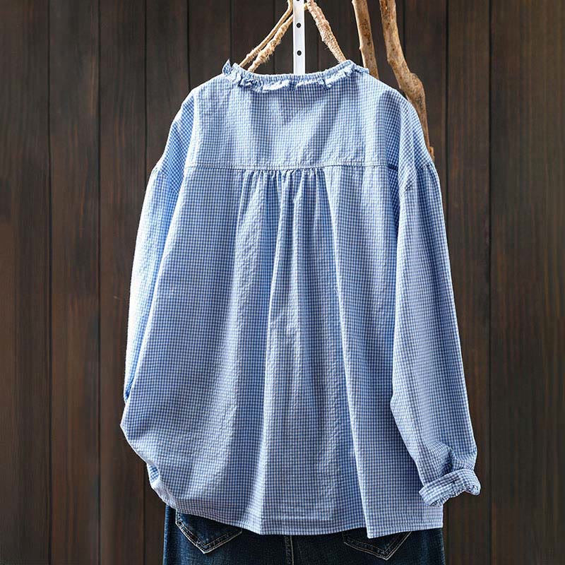 Lightweight Cotton Minimalist Grounding Women's Shirt