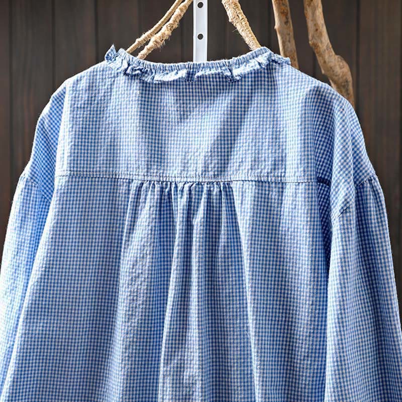 Lightweight Cotton Minimalist Grounding Women's Shirt