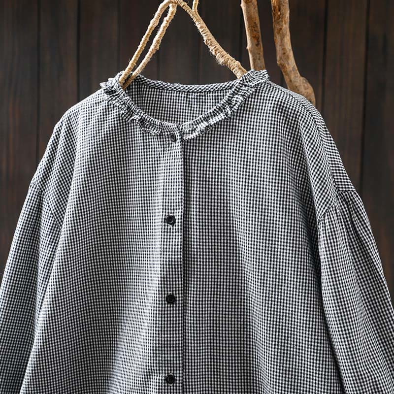 Lightweight Cotton Minimalist Grounding Women's Shirt