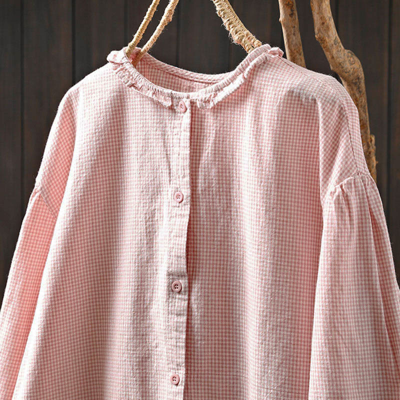 Lightweight Cotton Minimalist Grounding Women's Shirt