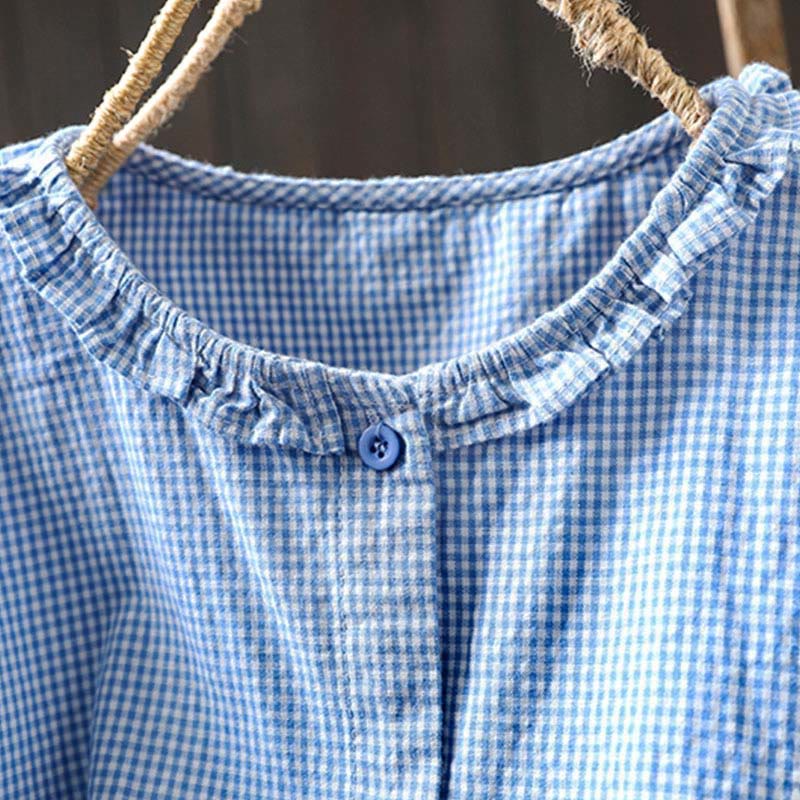 Lightweight Cotton Minimalist Grounding Women's Shirt