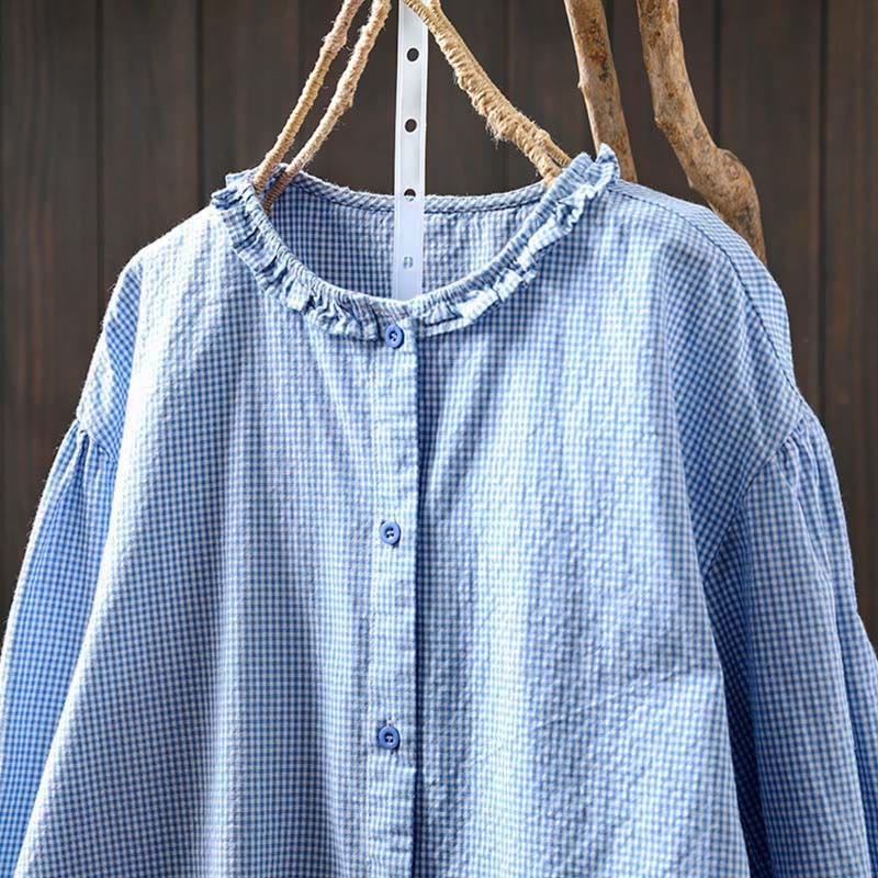 Lightweight Cotton Minimalist Grounding Women's Shirt
