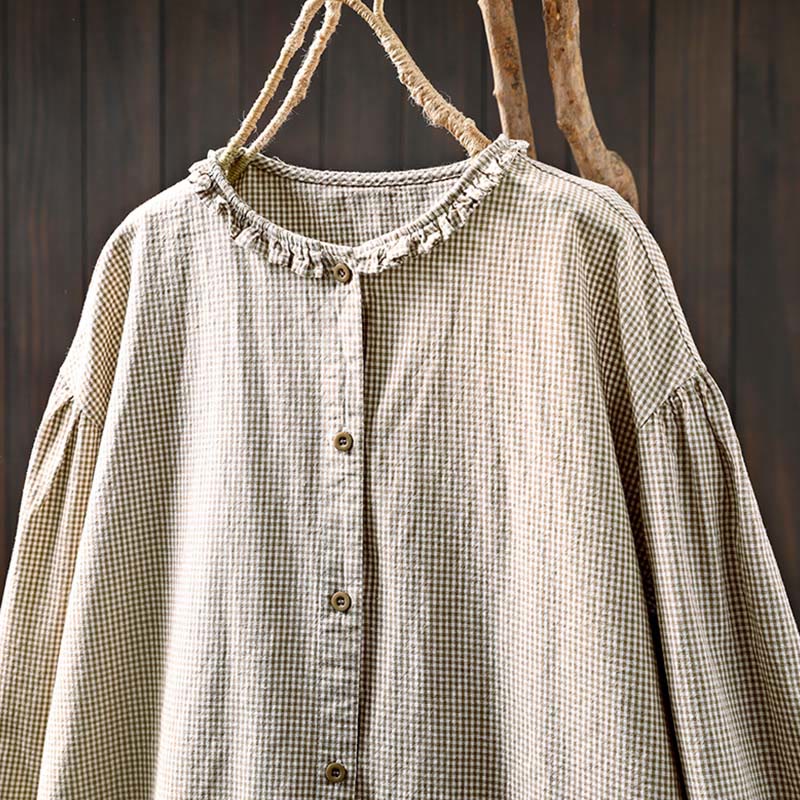 Lightweight Cotton Minimalist Grounding Women's Shirt