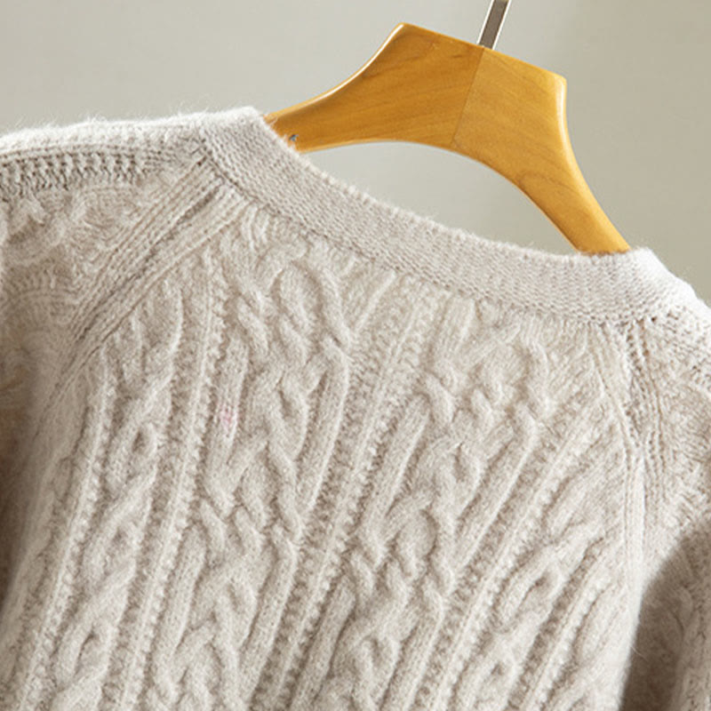 Tactile Cotton Knit Slim-Fit Floral Meditation Cardigan
