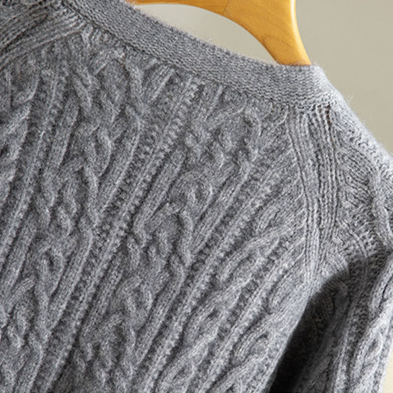 Tactile Cotton Knit Slim-Fit Floral Meditation Cardigan