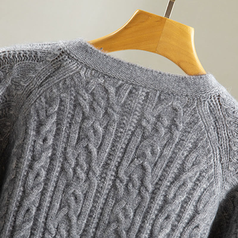 Tactile Cotton Knit Slim-Fit Floral Meditation Cardigan