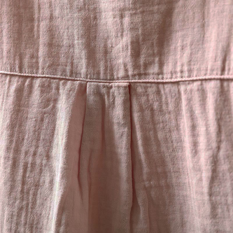 Breathable Cotton Long-Sleeve Daily Grounding Shirt
